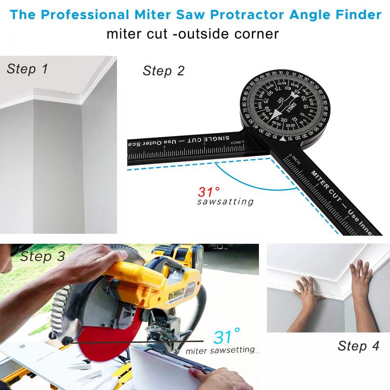 AngleMaster Pro Miter Saw Protractor
