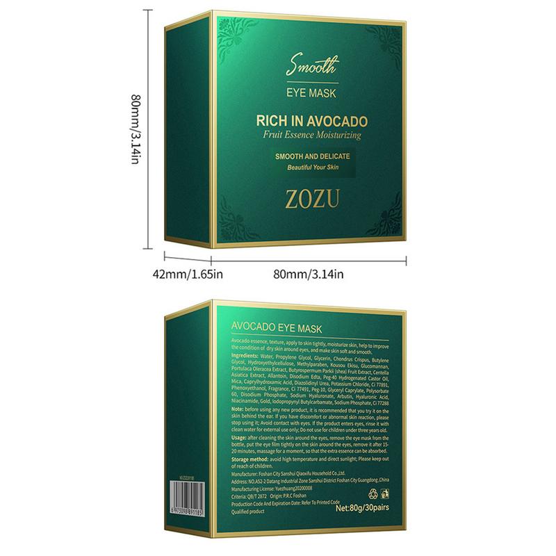 AvocadoSoothe Eye Bag Mask Pack