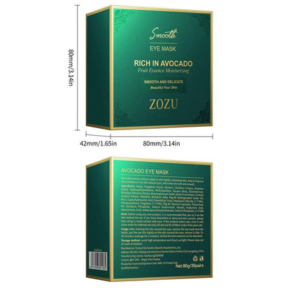 AvocadoSoothe Eye Bag Mask Pack