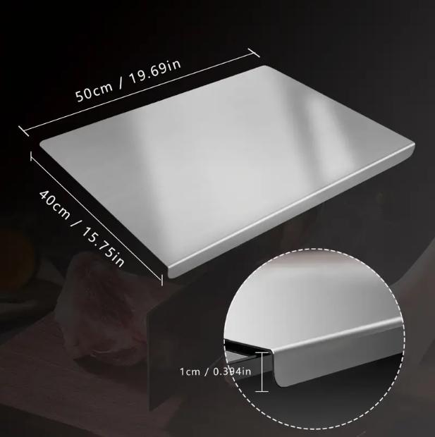 ChefBoard Stainless Steel Cutting Board