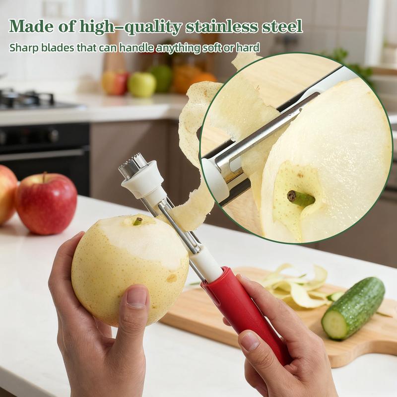 AppleEase 2-in-1 Corer & Peeler