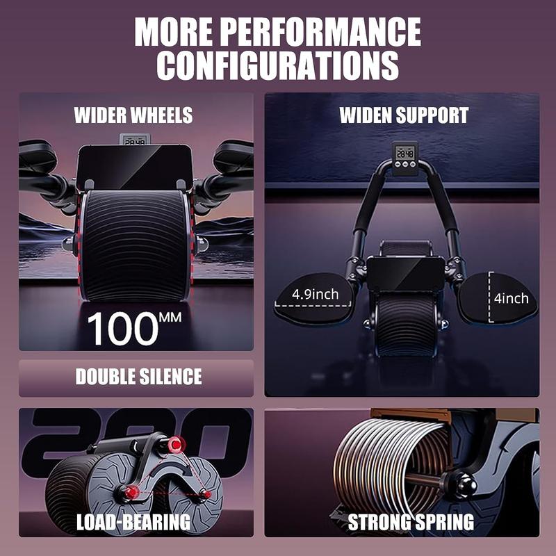 AbTek Automatic Rebound Abdominal Wheel