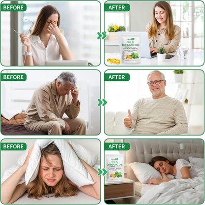 2 in 1 Oil of Oregano with Black Seed Oil Softgels