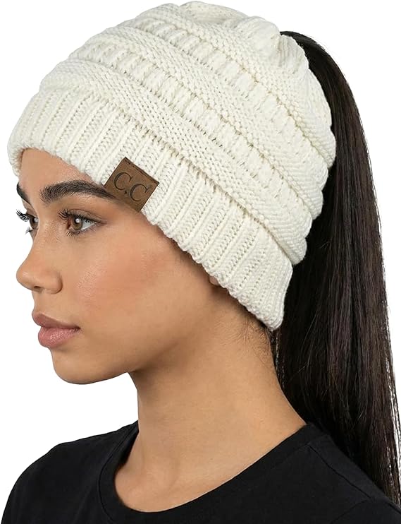 C.C Ponytail Beanie