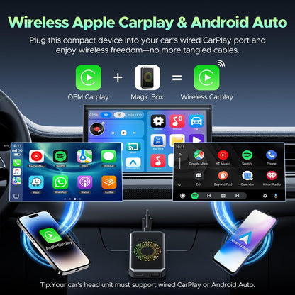 3-In-1 Wireless Carplay Adapter
