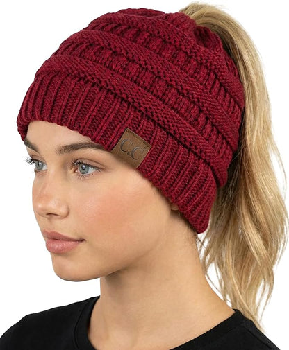 C.C Ponytail Beanie