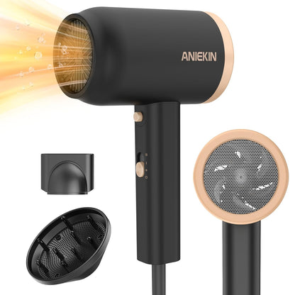Aneikin Hair Dryer with Diffuser and Concentrator