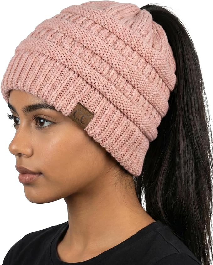 C.C Ponytail Beanie