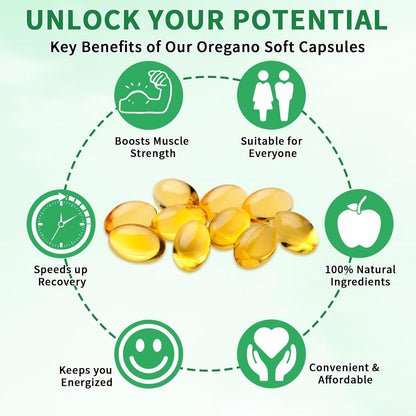 2 in 1 Oil of Oregano with Black Seed Oil Softgels