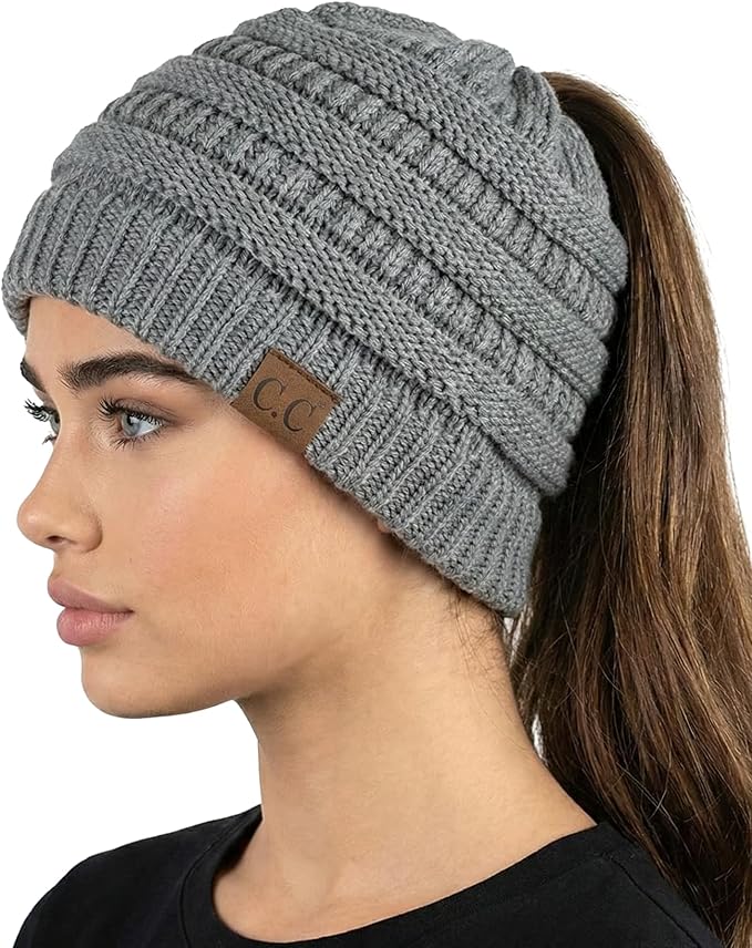 C.C Ponytail Beanie