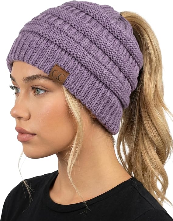 C.C Ponytail Beanie