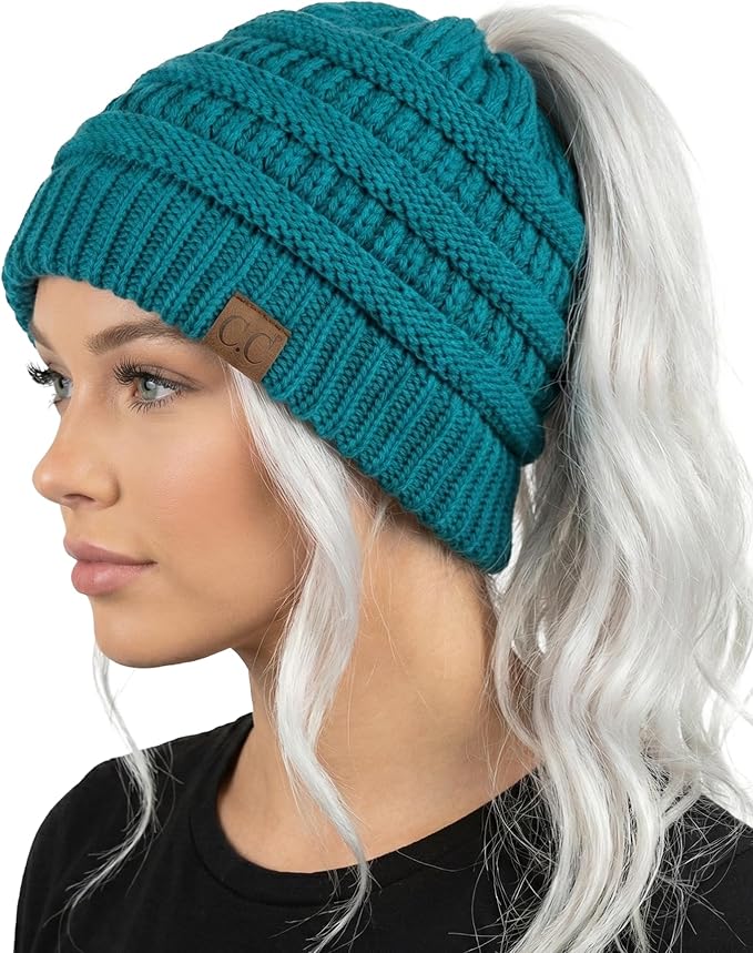 C.C Ponytail Beanie