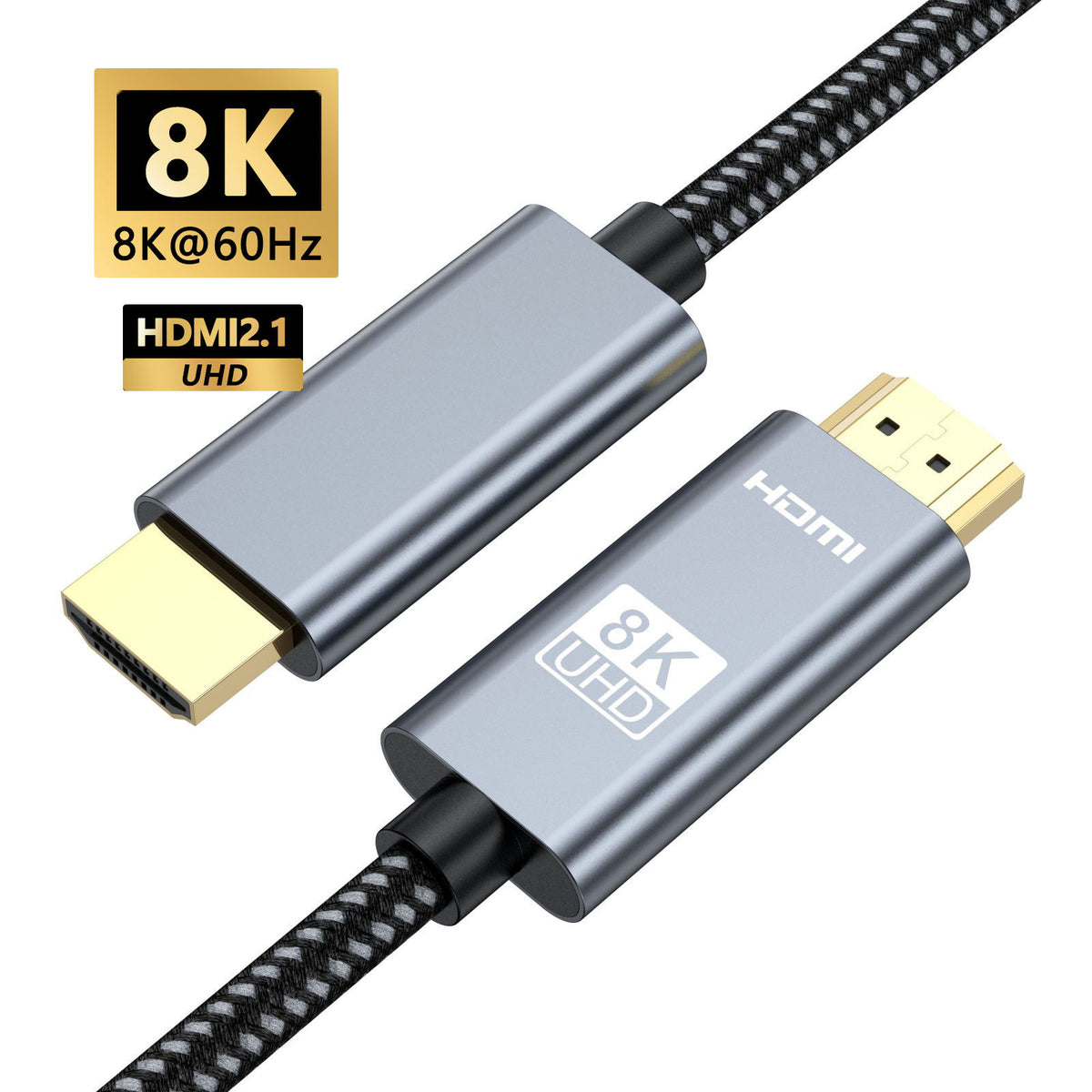 8k Ultra HD 60Hz HDMI Cable 6.6FT/2M