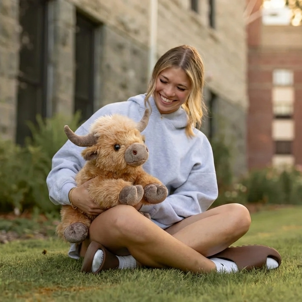 Weighted Highland Cow Plushie