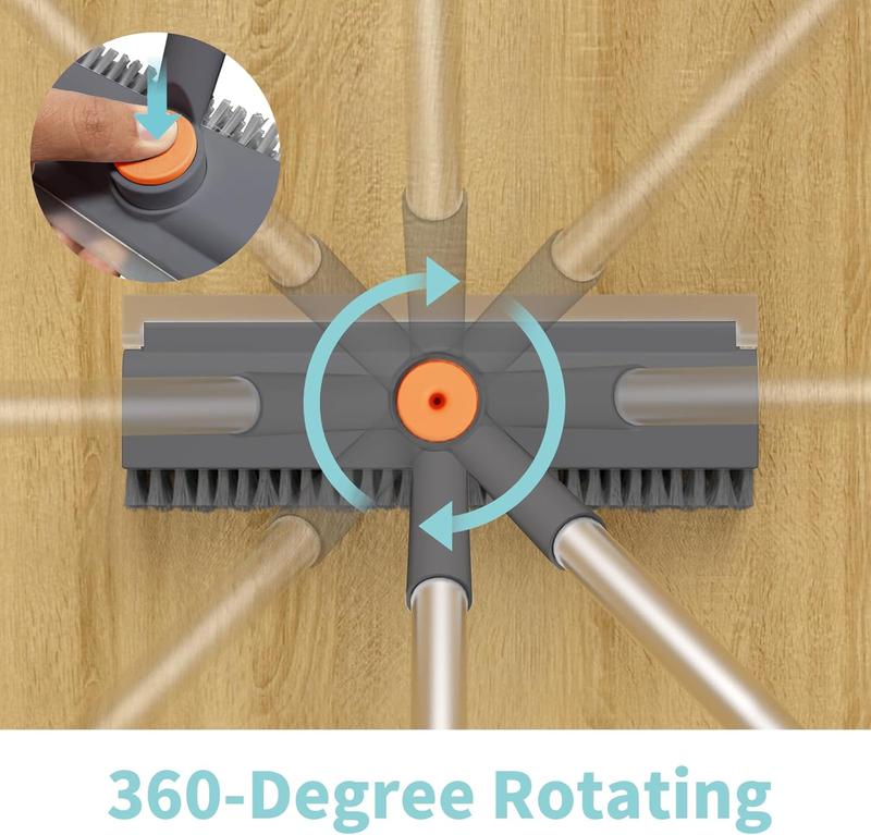 ScrubAlley 3 In 1 Heavy-Duty Stiff Bristle Scrubber